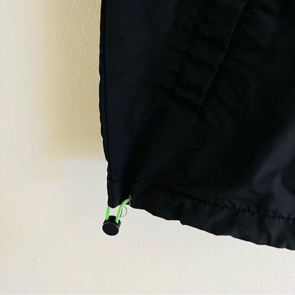 Playboy x Pacsun Men's Black/Green 1/2 Zip Windbreaker Jacket Size Small - Picture 7 of 9